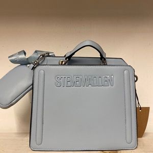 STEVE MADDEN TIK TOK BAG LIGHT BLUE